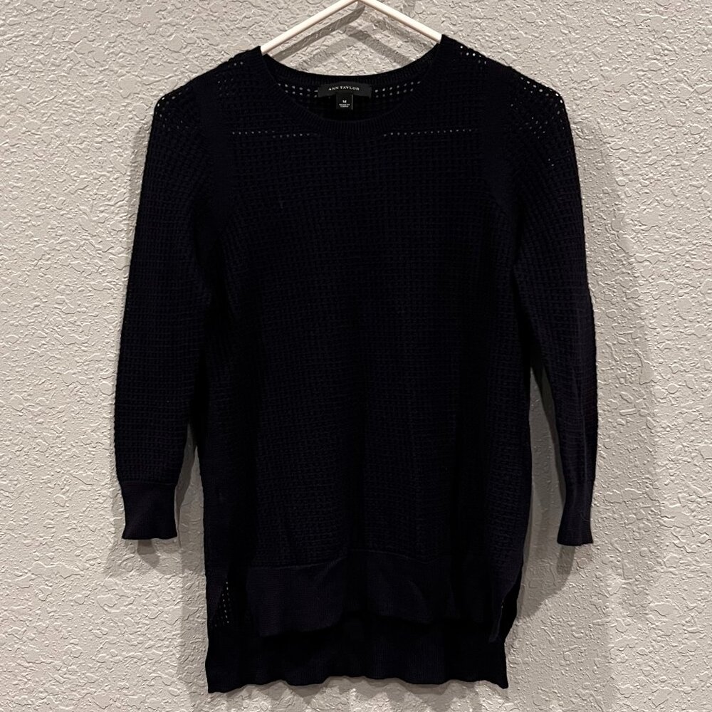 Ann Taylor Sweater | Navy | Size M